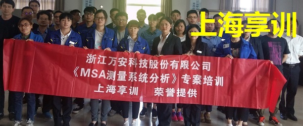 MSA培训――浙江万安科技股份有限公司